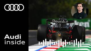 Audi inside – der Podcast: Der F1® -Simulator – Rennen im Raum