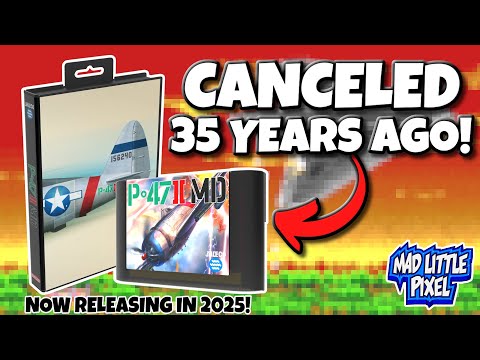 This CANCELED SEGA Genesis Game Is FINALLY Releasing In 2025! 🤯(P-47 II MD)