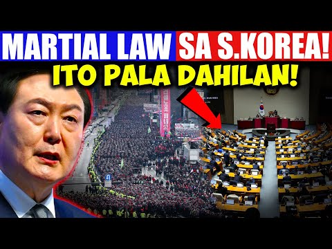 Grabe! Ito Pala Ang Dahilan ng Martial Law sa S. Korea!