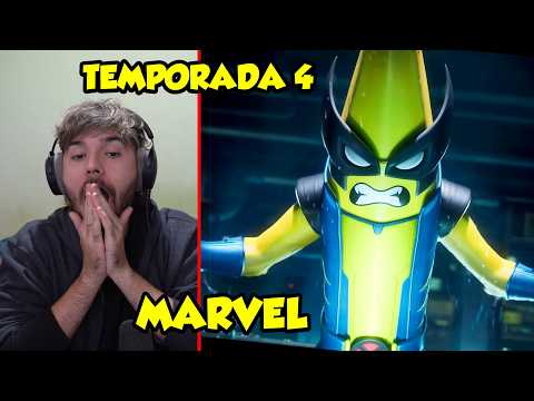 REAGINDO A TEMPORADA 4 !!!  (Marvel x Fortnite)