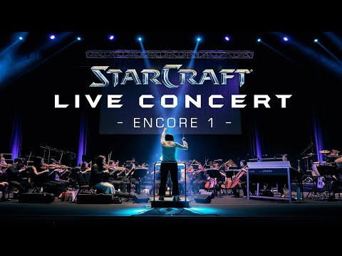 [스타크래프트 라이브 콘서트] 테란 음악 앵콜 영상