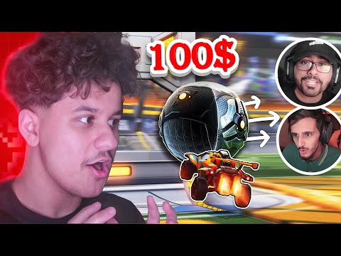 روكيت ليق : اذا قدر المحـترف يصـد الكـوره ياخذ 100$ (مستحيله😨🔥! )