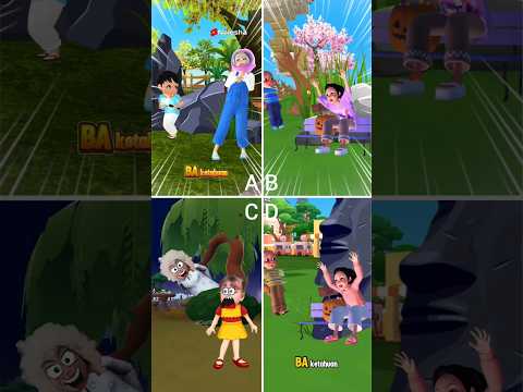 PILIH ABCD | NGUMPET DI BATU😱 #shorts #youtubeshorts #upinipin
