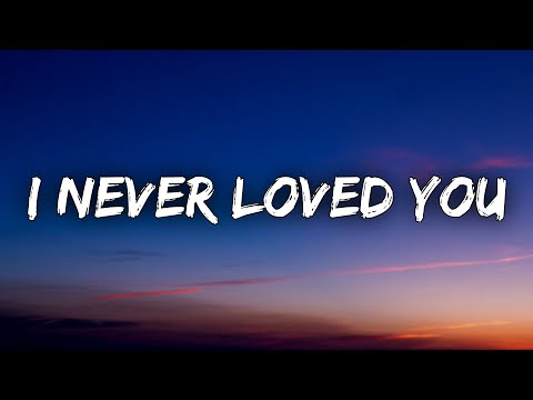 Halsey - I Never Loved You (Lyrics)