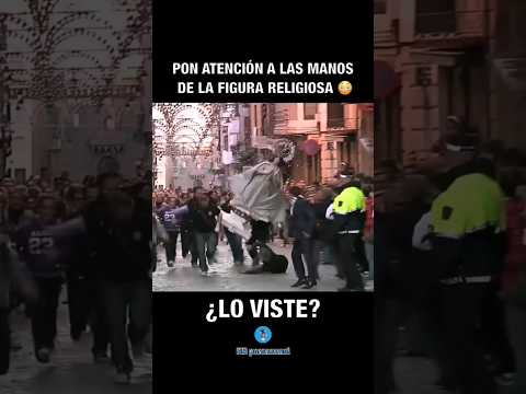 Impactante Ocurre un Milagro en una Estatua de la virgen Maria #religion #miedo