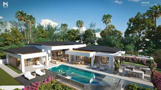 Casia Villa Golf Valley, under construction, ready for summer | MAREIN | NVOGA Marbella Realty