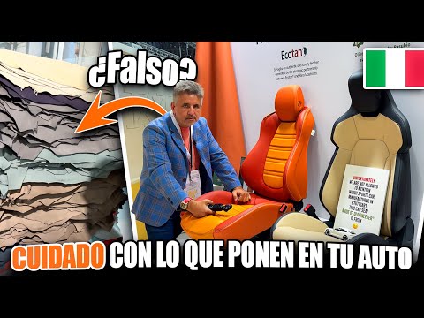 Cuero falso o sintético imita la apariencia y textura del auténtico • ¿Lo quieres en tu auto?