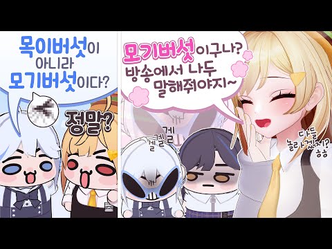 목이버섯이 왜 목이버섯인지 아시나요?