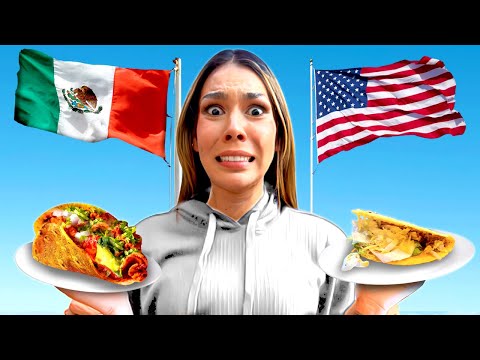 Taco de MÉXICO vs Taco de USA  ¿cuál es mejor?