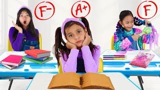 ¡Ellie Ayuda a Andrea en la Escuela y Aprenden a Ser Amables! 💕