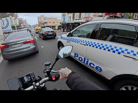 Moto Missions on￼ a mto9 roasting a police officer