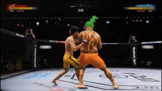 Bruce Lee vs. Crocodile Pineapple - EA sports UFC 4