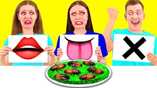 Desafío Morder, Lamer o Nada | Hacks y Trucos de Cocina de Fun Challenge