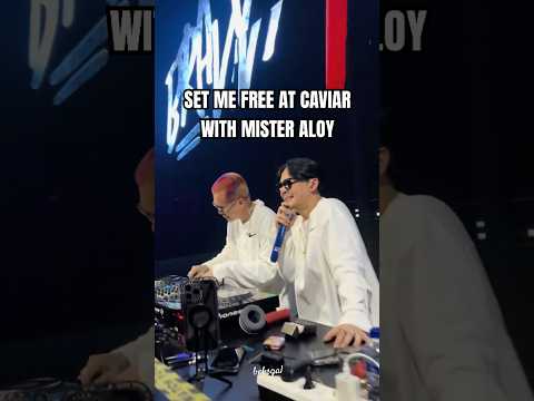 Kalo udah king aloy dan bravy yang bawain set me free udh pasti pecah #mraloy #aloy #yb