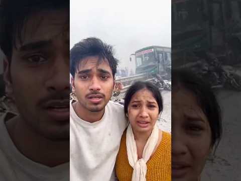 💔 Heartbreaking Bus Crash Scene 😢