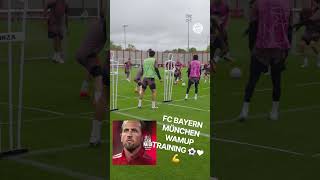 FC BAYERN MÜNCHEN WAMUP TRAINING ⚽️❤️💪