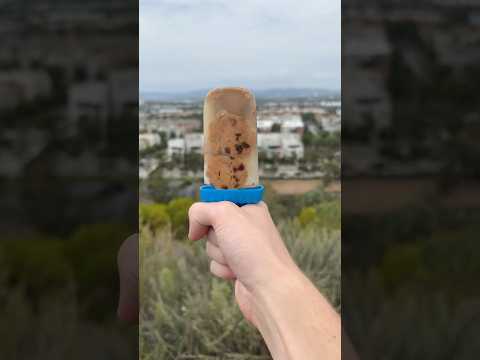 The result of The Double Chunk Chocolate Cookie🍪This gets a BOOM💥 #costcoguys #popsicle