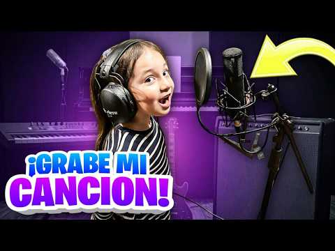 IVANNA grabo SU CANCION 😍 | LE cumplimos SU SUEÑO | CANTA HERMOSO