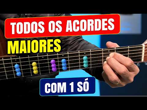 APRENDA TODOS OS ACORDES Com Uma FIGURA MESTRE Super Fácil - Sidimar Antunes