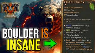 Diablo 4 This BOULDER BUILD Does EVERYTHING SEASON 12 (Boulder Is Insane)