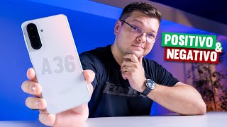 O QUE EU ACHO DO GALAXY A36! Minha Opinão Sincera