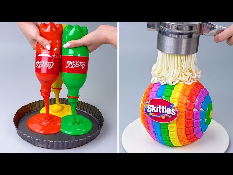 Top 20+ Viral Rainbow Cake Decorating You'll Love | So Yummy | Perfect Cake Decoration Ideas