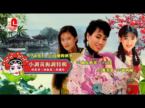 林淑容&林美音&朱儀玲 #小調黃梅調特輯 ‖ 訪英臺 ‖ 可愛的秋香 ‖ 仙女散花 ‖ 三笑 ‖ 幾多愁 ‖ 讀西廂 #瑞華唱片（Best Audio Official Lyric Video）