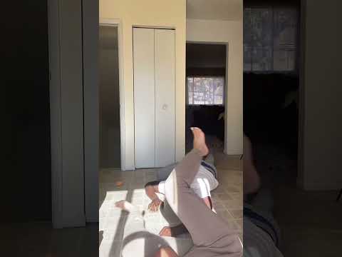 Showing my husband my new “workout” 🍑😂 #prank #couples #shorts
