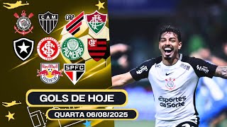 ⚽️ TODOS OS GOLS DESTA QUARTA 06/08 GOLS DA COPA DO BRASIL GOLS DE HOJE, GOLS DO DIA, GOLS DA RODADA