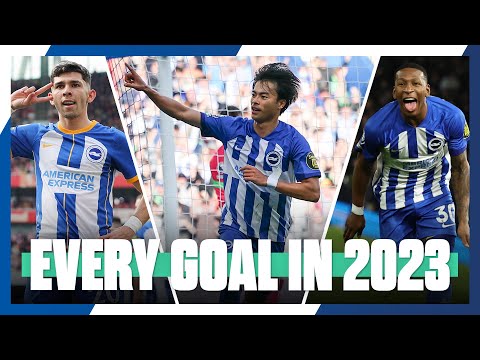 ALL 105 GOALS from 2023 | Brighton & Hove Albion 🔵⚪️