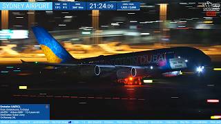 🔴LIVE - SydSquad - Destination Dubai Emirates A380 - Sydney Airport Plane Spotting! 4.8.26 🔴