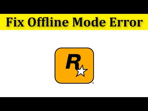 rockstar games launcher not working offline