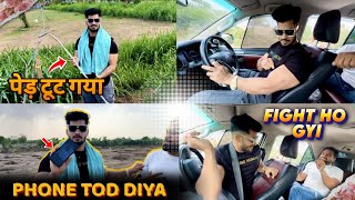 chalti car m ladai ho gye #pawansahu