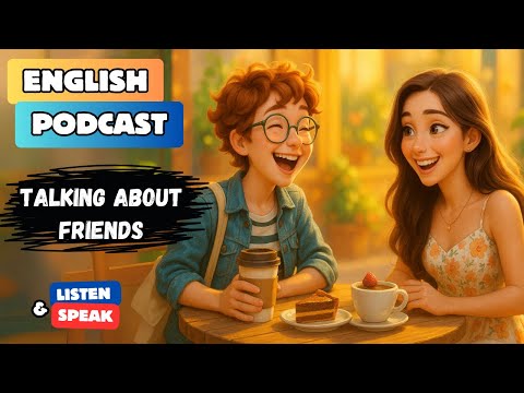Talking About Friends | A1 English | Talk About Your Day | English Podcast