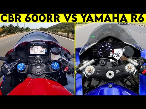 (2024) CBR 600RR VS Yamaha R6 | 0 TO 300 | TOPSPEED !!!