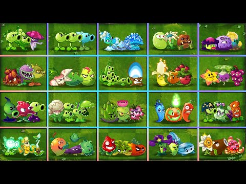 Random 20 Team 3 Plants - Which Team Plant Will Win? - PVZ 2 Team Plants