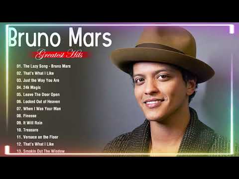 Bruno Mars Top Playlist - Bruno Mars Greatest Hits Full Album - The Best Of Bruno Mars 🎶