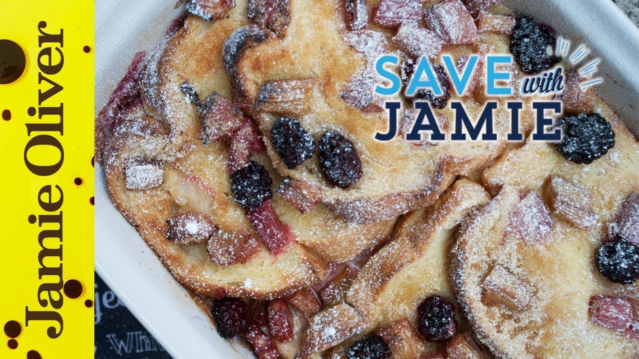 Fruity Bread & Butter Pudding #SAVEWITHJAMIE Sorted Food