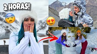 2 HORAS DE VLOG -  A VIAGEM!! PRIMEIRA VEZ NA NEVE!!⛰️❄️🇨🇱