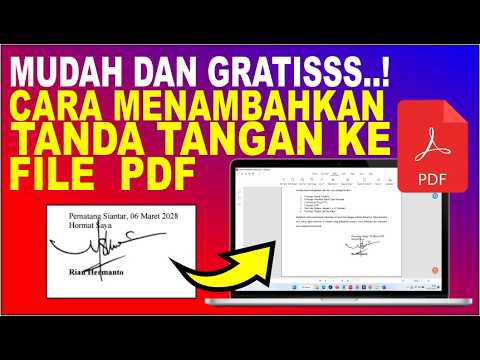 Cara Menambahkan Tanda Tangan Pada File PDF Dengan Aplikasi Gratis