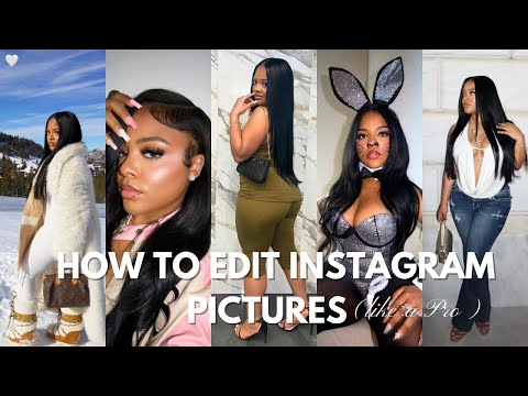 HOW TO EDIT & TAKE INSTAGRAM PICTURES LIKE A PRO ⭐️ | STEP BY STEP + Grain Effect & High Quality