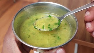 2 ನಿಮಿಷದಲ್ಲಿ ಆರೋಗ್ಯಕರವಾದ ಸೂಪ್ ಮಾಡುವ ವಿಧಾನ/dal soup recipe in kannada/dal soup recipe for weight loss