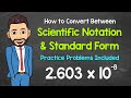 Understanding Scientific Notation Concepts