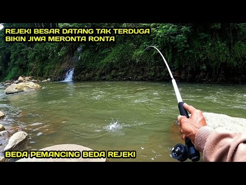 Mantap Jiwa Mancing di Sungai Mengaji Dapat Rejeki Tak Terduga #LM10