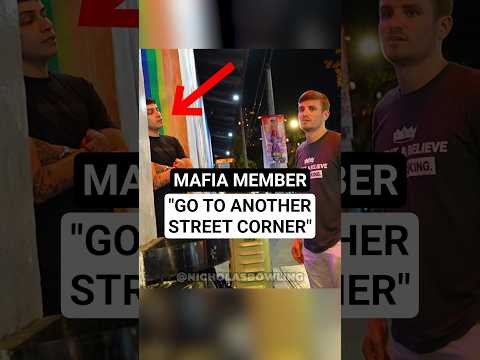 Mafia Tells Preacher to Leave "Their Corner" 😳