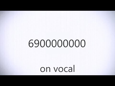 [Karaoke | on vocal] 6900000000 [kyotn]