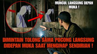 POCONG INI TERIAK MINTA TOLONG !! SOLO CAMPING HORROR DI TEMPAT TERBENGKALAI BEKAS SEKTE SESAT !
