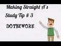 Study Tips for Achieving Straight A's