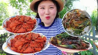 冒泡孜然火腿肠 烧茄子【肉姐】