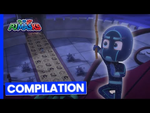 Night Ninja's Storm Creates Chaos! ⛈️ | Compilation | PJ Masks